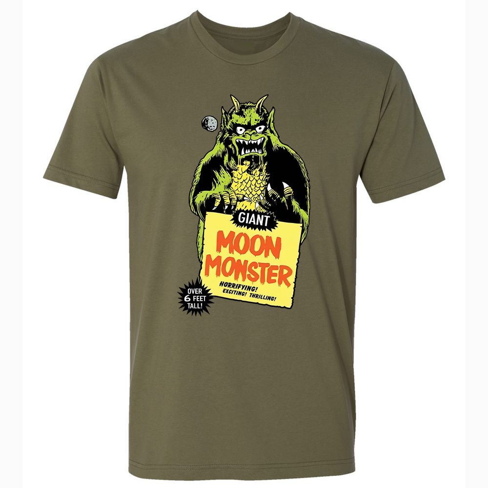 Premium Unisex T-Shirt - A4PMYJK7 - Military Green - 5