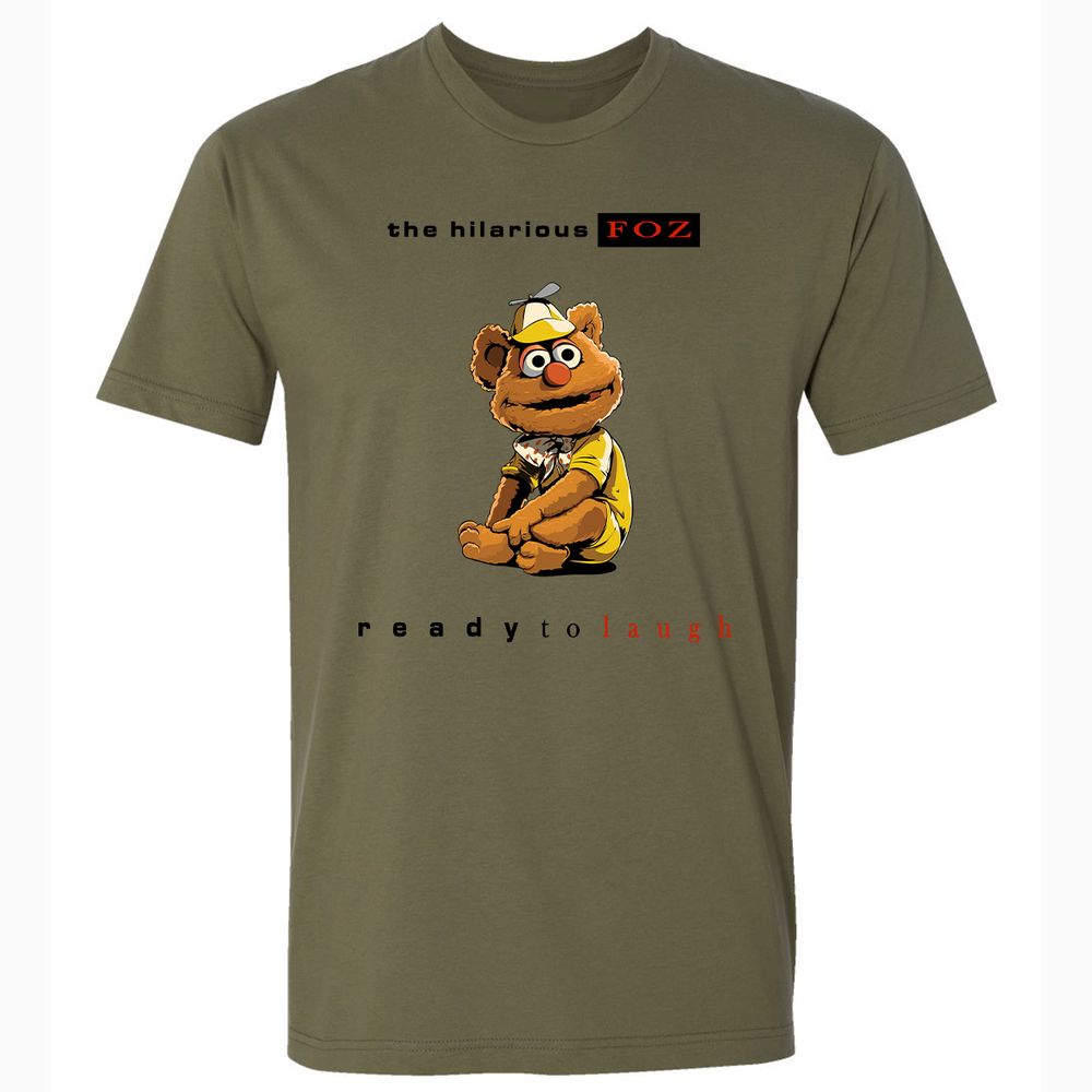 Premium Unisex T-Shirt - 8H1MZXY4 - Military Green - 5