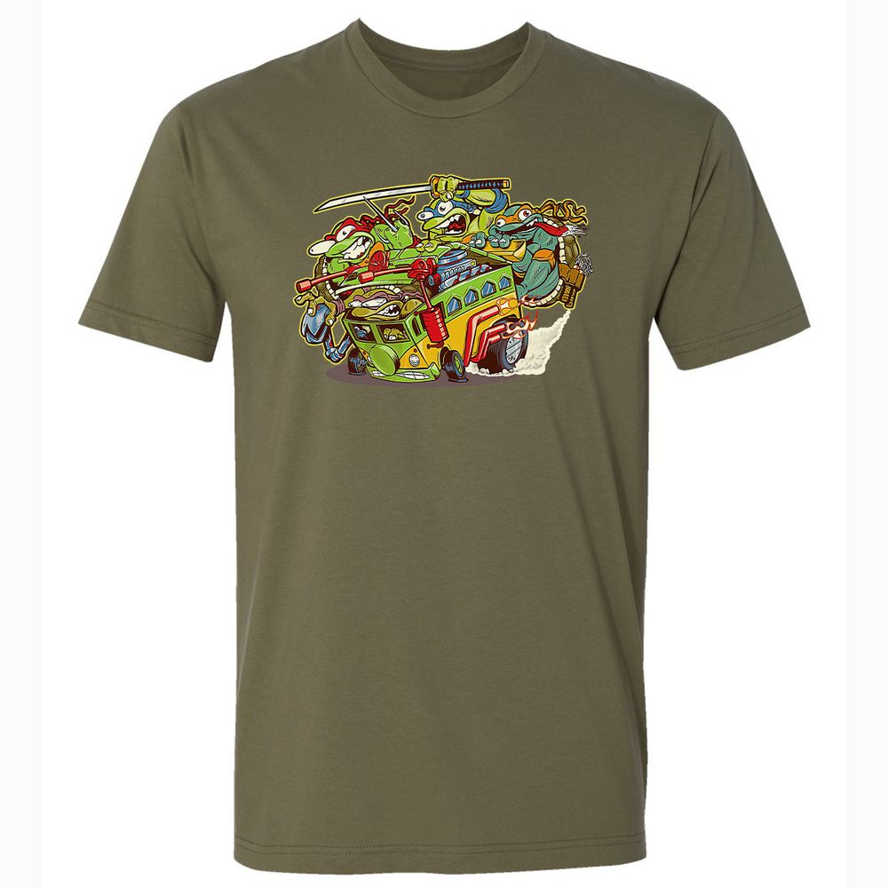 Premium Unisex T-Shirt - 3M596YKQ - Military Green - 5