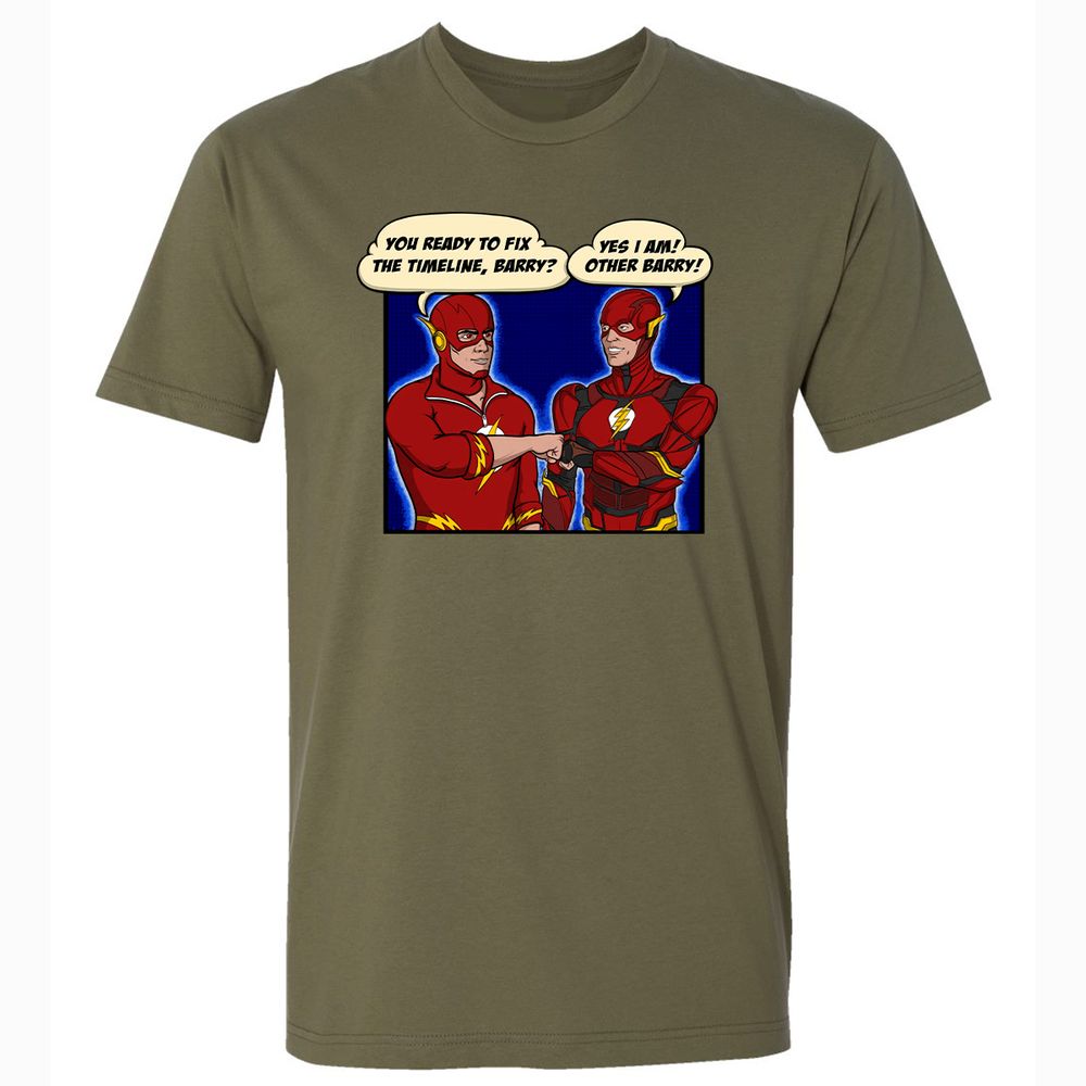 Premium Unisex T-Shirt - 94F3H5T6 - Military Green - 5