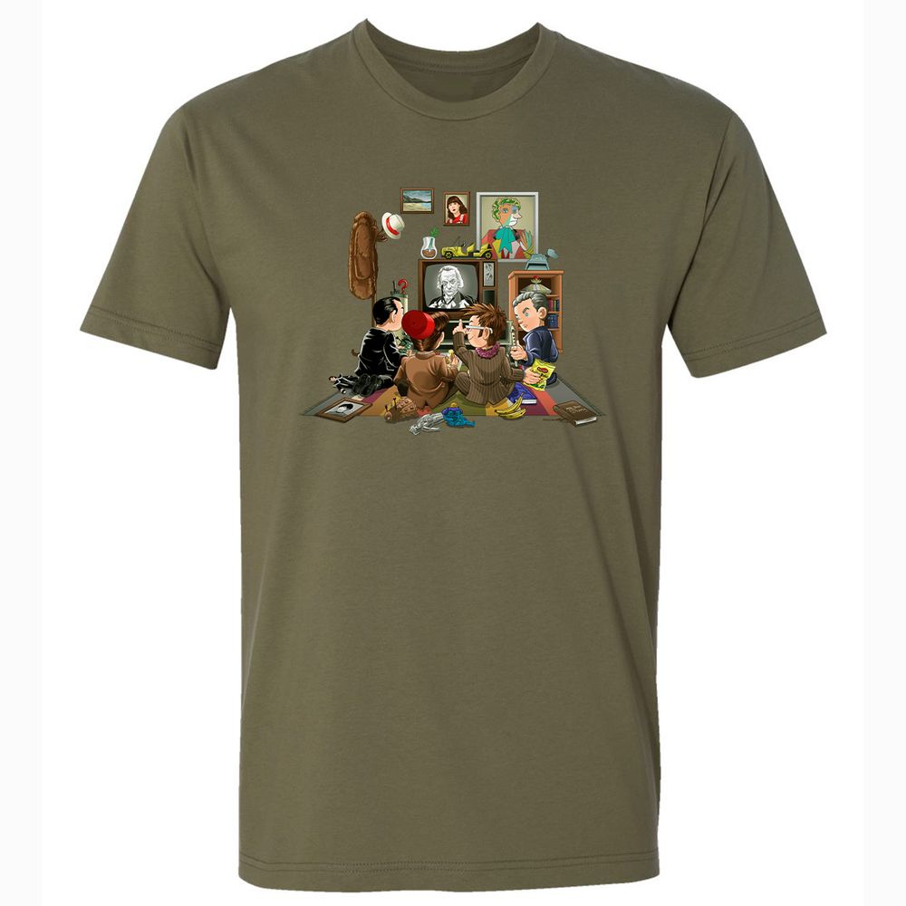 Premium Unisex T-Shirt - BL7B7JM1 - Military Green - 5