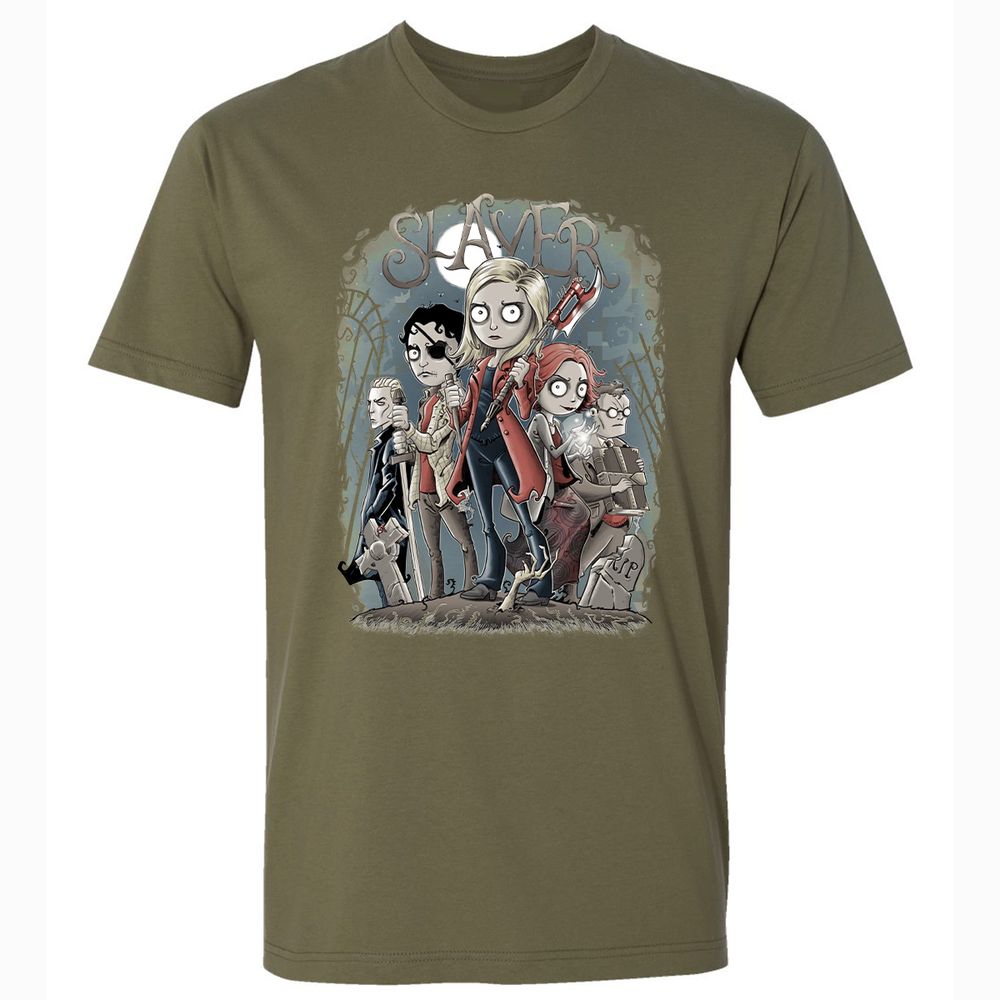Premium Unisex T-Shirt - Q477DXBX - Military Green - 5
