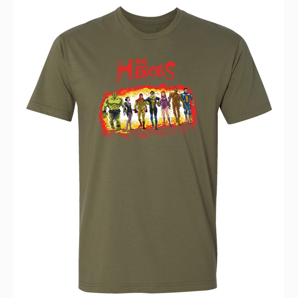 Premium Unisex T-Shirt - URSLTS26 - Military Green - 5