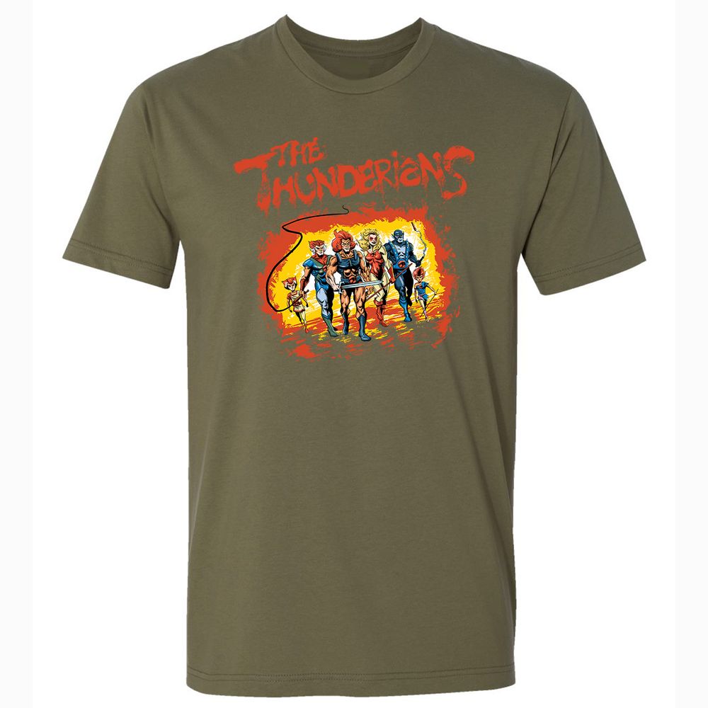 Premium Unisex T-Shirt - YRY5AEQJ - Military Green - 5