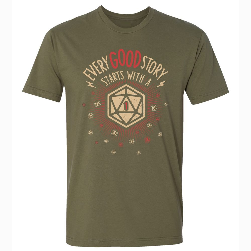 Premium Unisex T-Shirt - DH6FRYWM - Military Green - 5