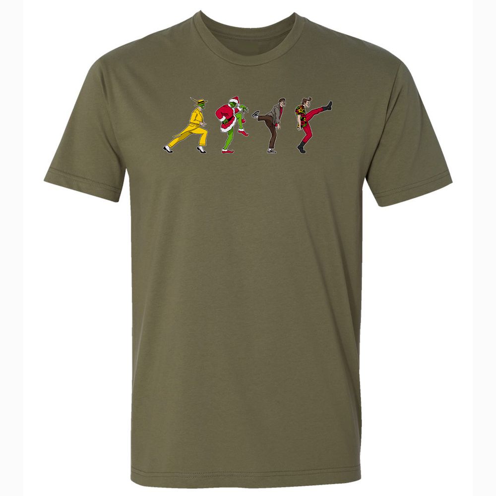 Premium Unisex T-Shirt - 3BE13ZHQ - Military Green - 5