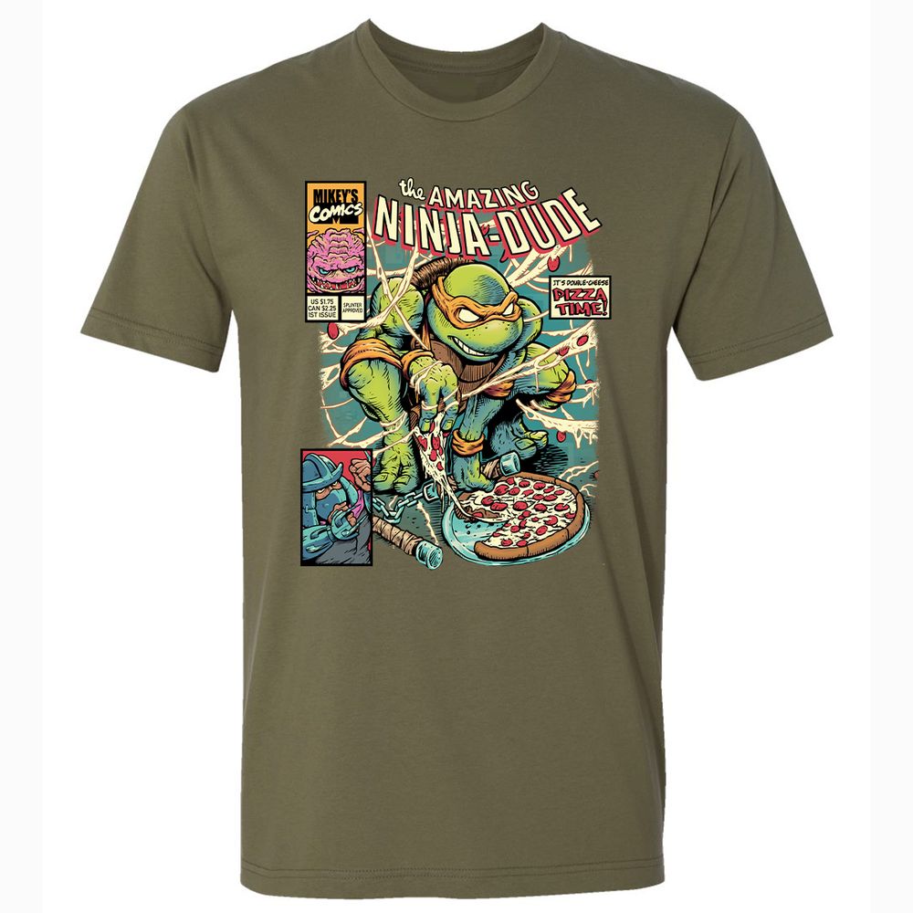 Premium Unisex T-Shirt - KAL3LW14 - Military Green - 5