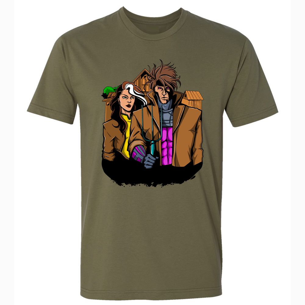 Premium Unisex T-Shirt - PC4E1DB6 - Military Green - 5