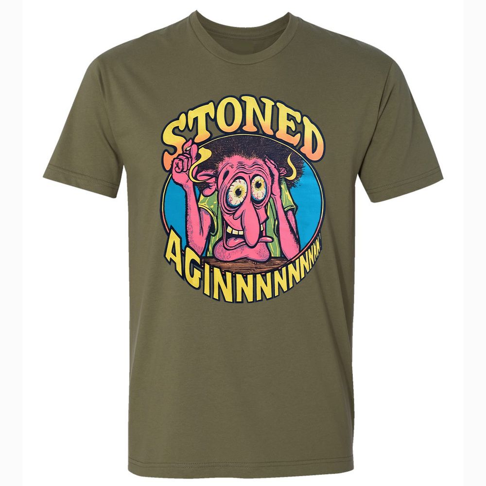 Stoned - Military Green - 5