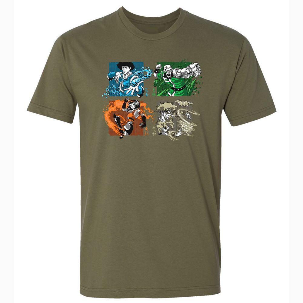 Premium Unisex T-Shirt - 7LNGKBXE - Military Green - 5
