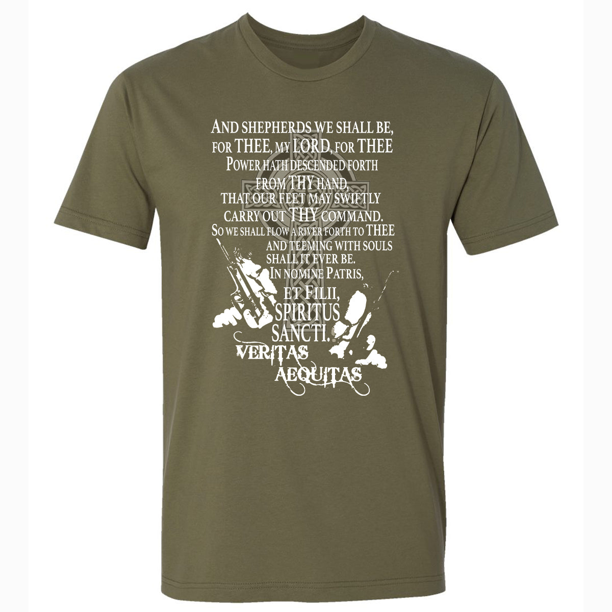 Premium Unisex T-Shirt - FPZJU9E9 - Military Green - 5