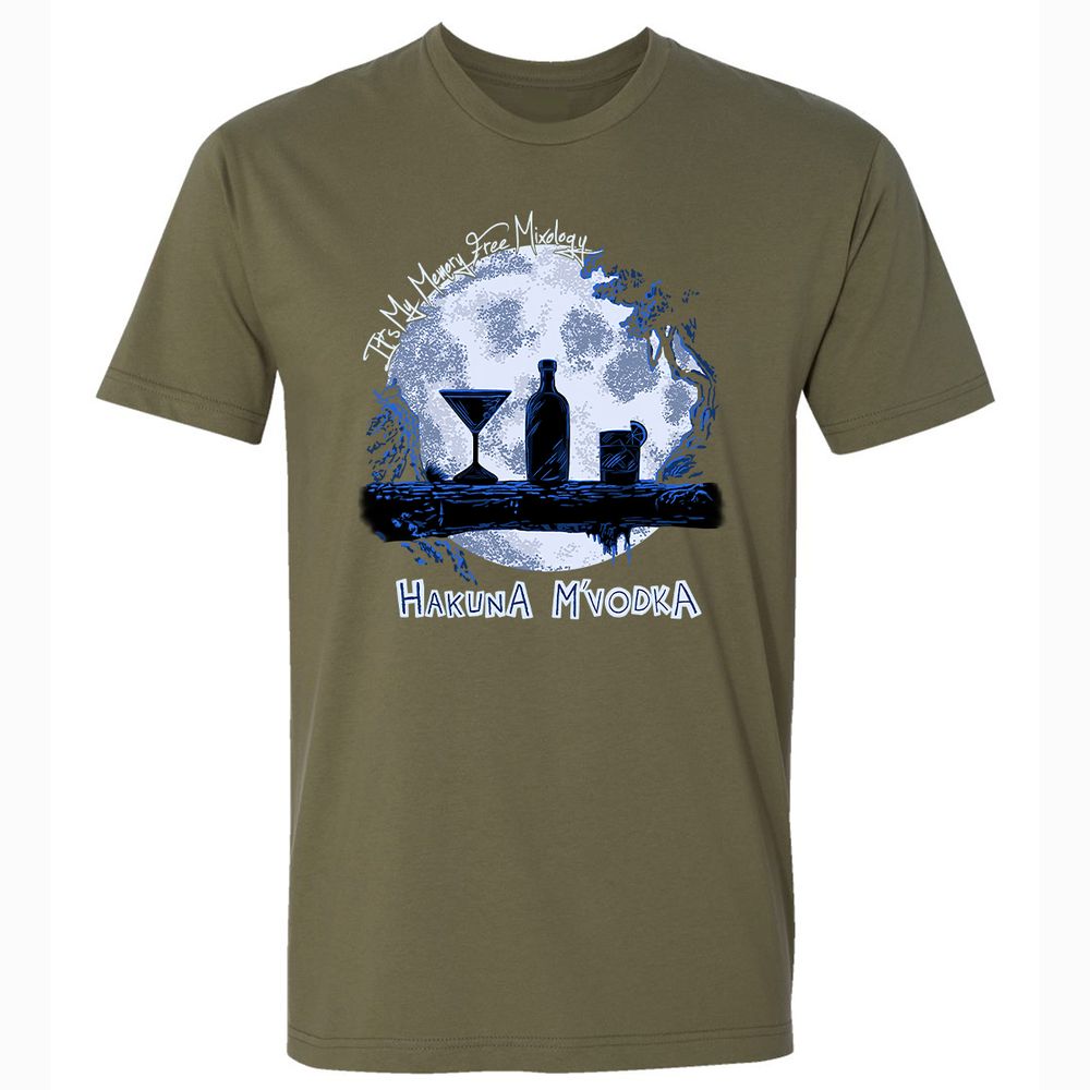 Premium Unisex T-Shirt - ZSH4LBGL - Military Green - 5