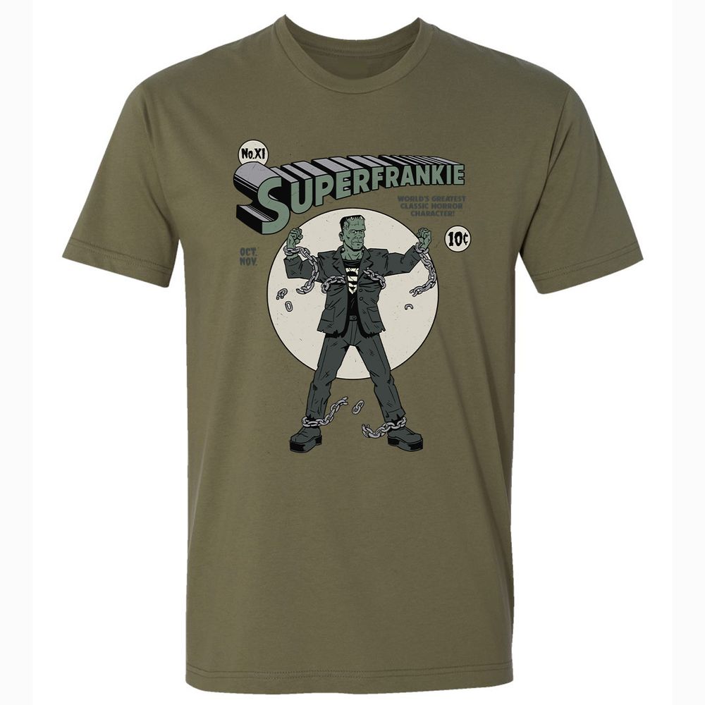 Premium Unisex T-Shirt - D1B1118J - Military Green - 5