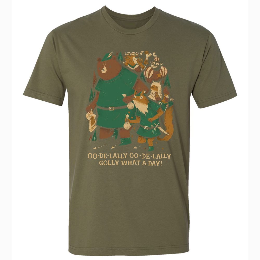 Premium Unisex T-Shirt - UZ7PSDAE - Military Green - 5