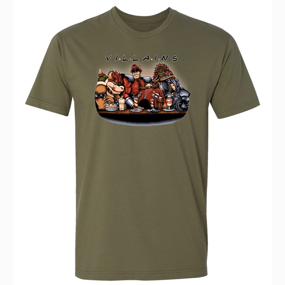 Premium Unisex T-Shirt - Q5SME8UE - Military Green - 5