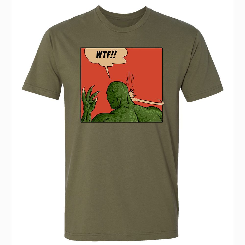 Premium Unisex T-Shirt - F5SMSWEA - Military Green - 5