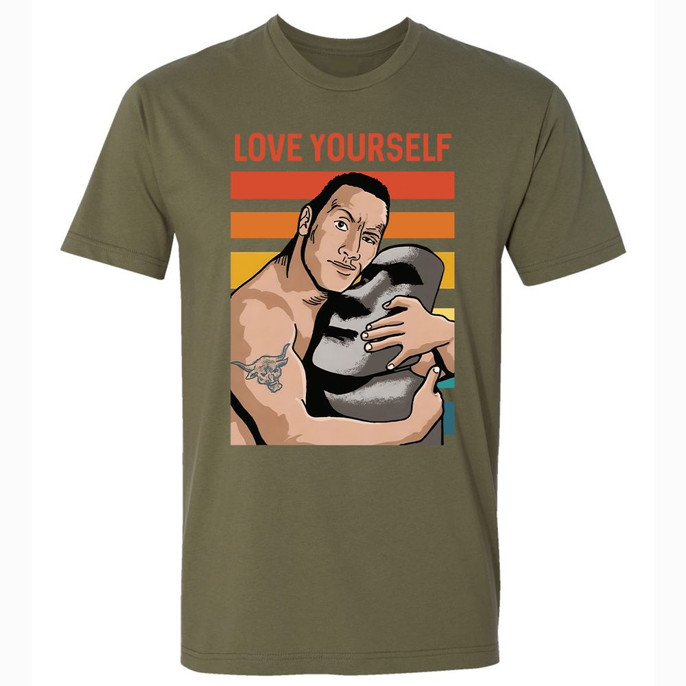 Premium Unisex T-Shirt - 6MN7DFWR - Military Green - 5