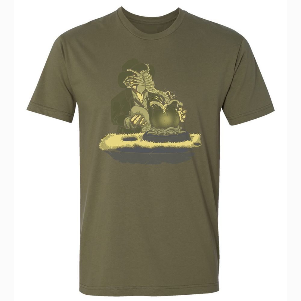Premium Unisex T-Shirt - E1FCDQBA - Military Green - 5