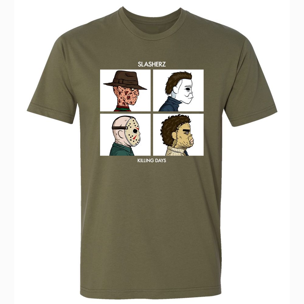 Premium Unisex T-Shirt - TZTKW1GS - Military Green - 5