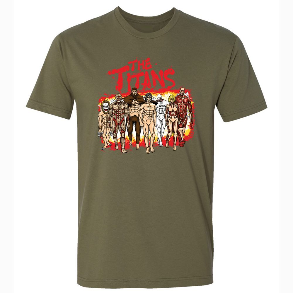 Premium Unisex T-Shirt - J7HBL78X - Military Green - 5