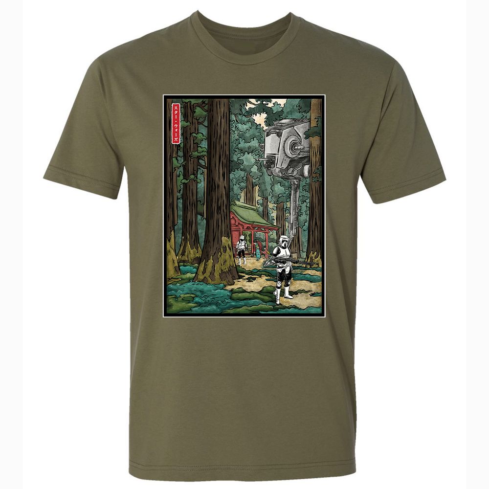 Premium Unisex T-Shirt - Y297YXJ4 - Military Green - 5