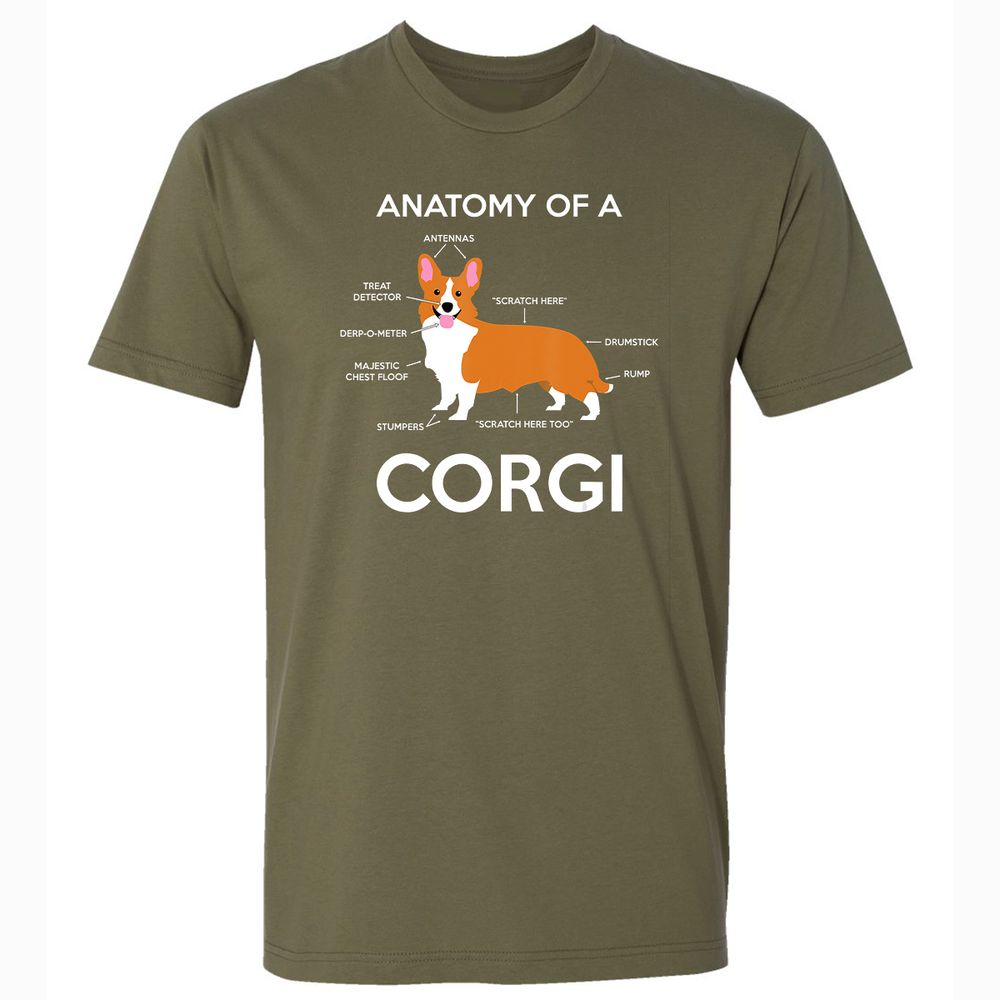Premium Unisex T-Shirt - 44J6ZYGB - Military Green - 5