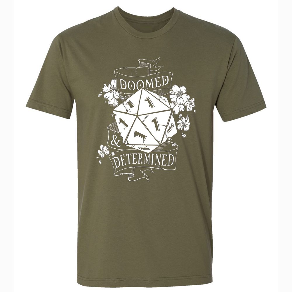 Premium Unisex T-Shirt - L8SLG4SZ - Military Green - 5