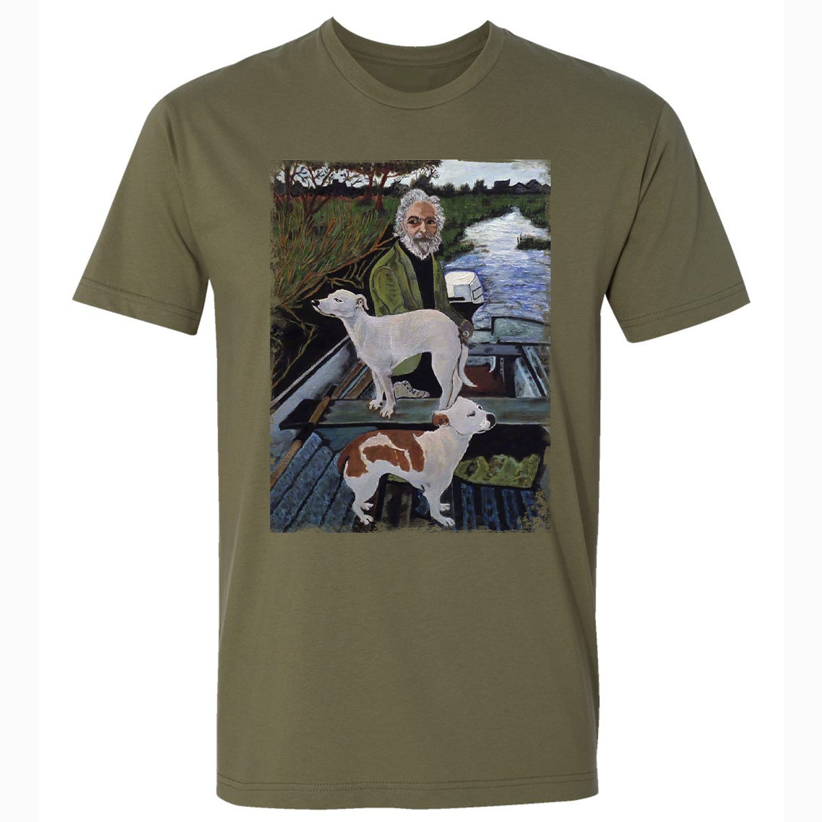 Premium Unisex T-Shirt - F4FF9LBP - Military Green - 5