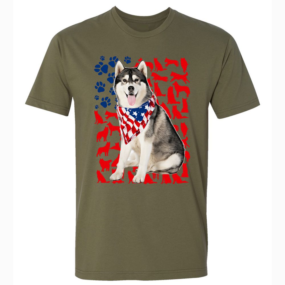 Premium Unisex T-Shirt - 7Z1PE62X - Military Green - 5
