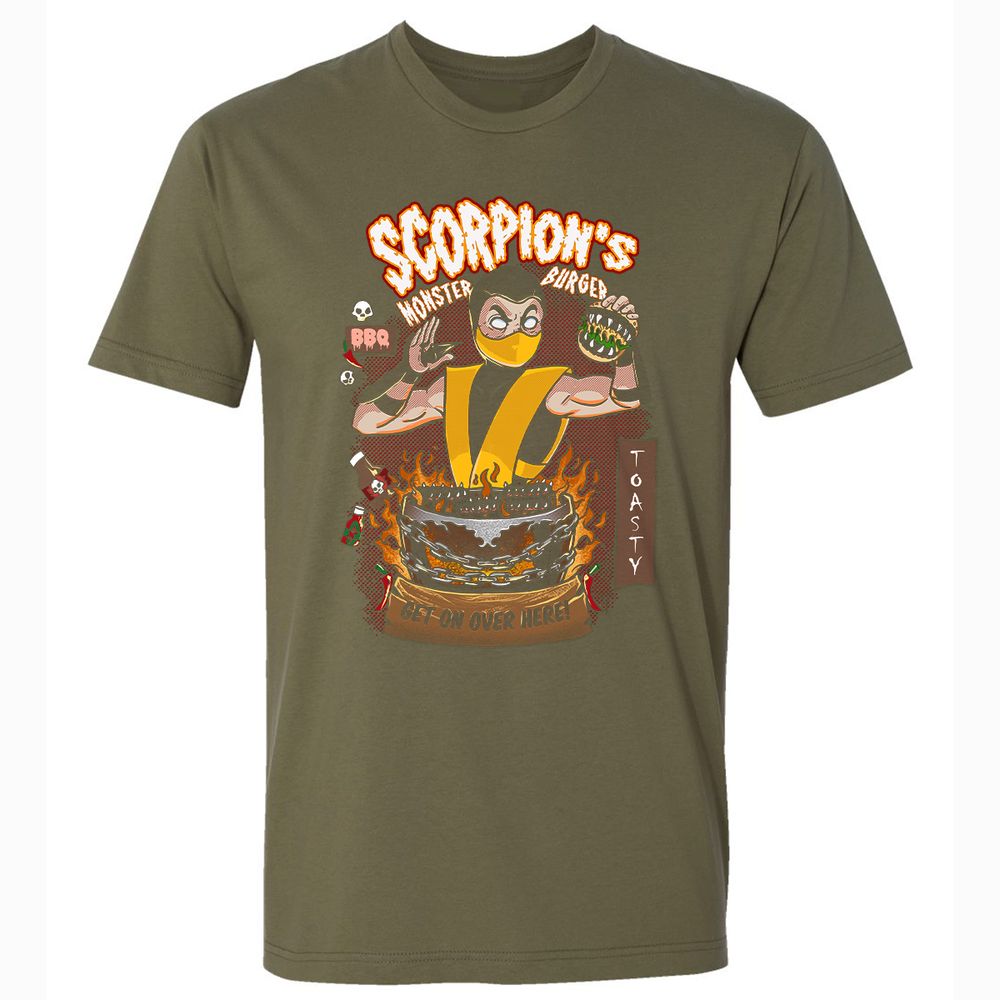 Premium Unisex T-Shirt - K13MQV3T - Military Green - 5