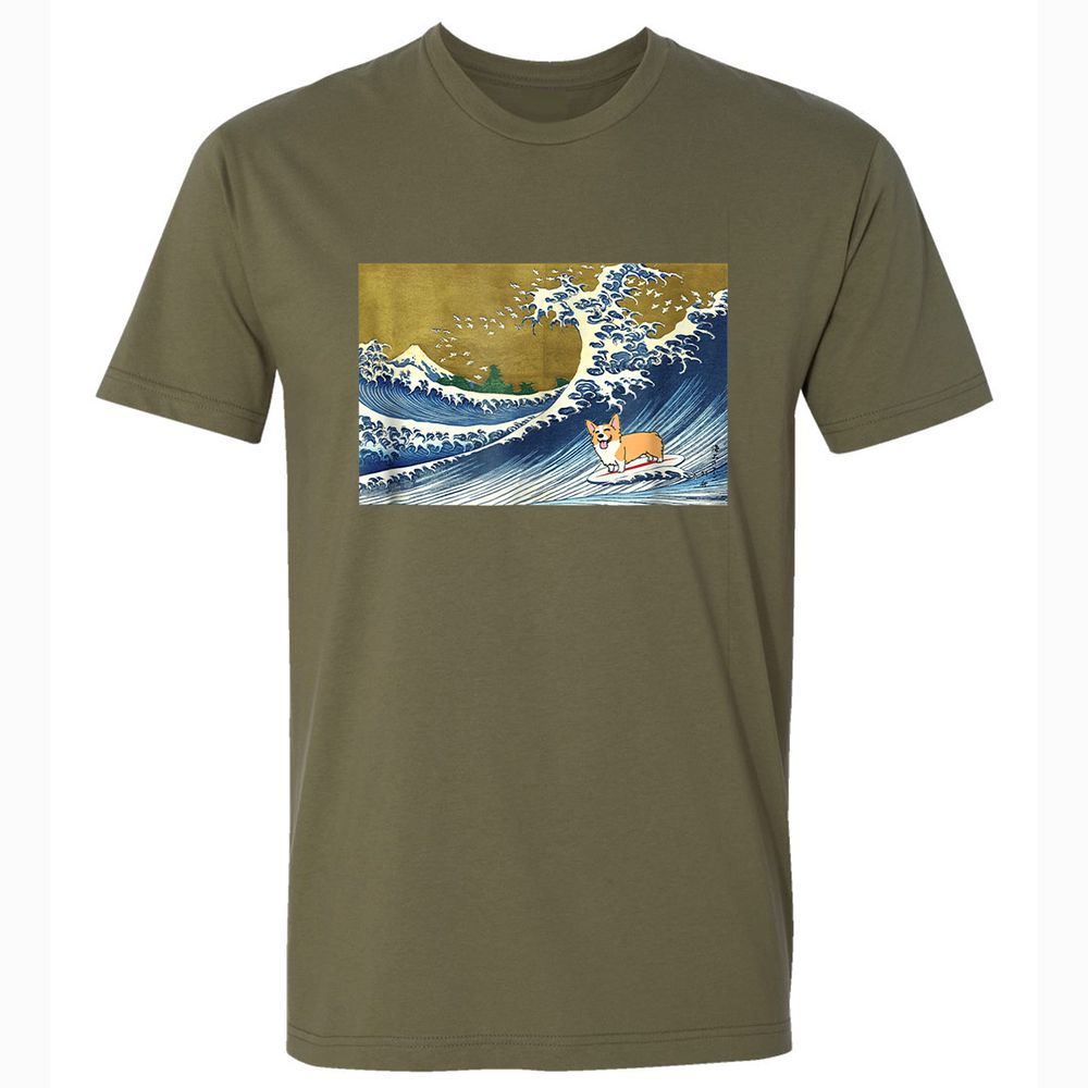 Premium Unisex T-Shirt - CQ4V1NWK - Military Green - 5