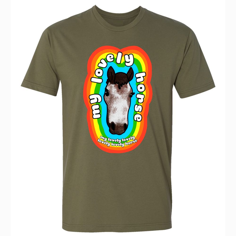 My Lovely Horse - Father Ted - Military Green - 5
