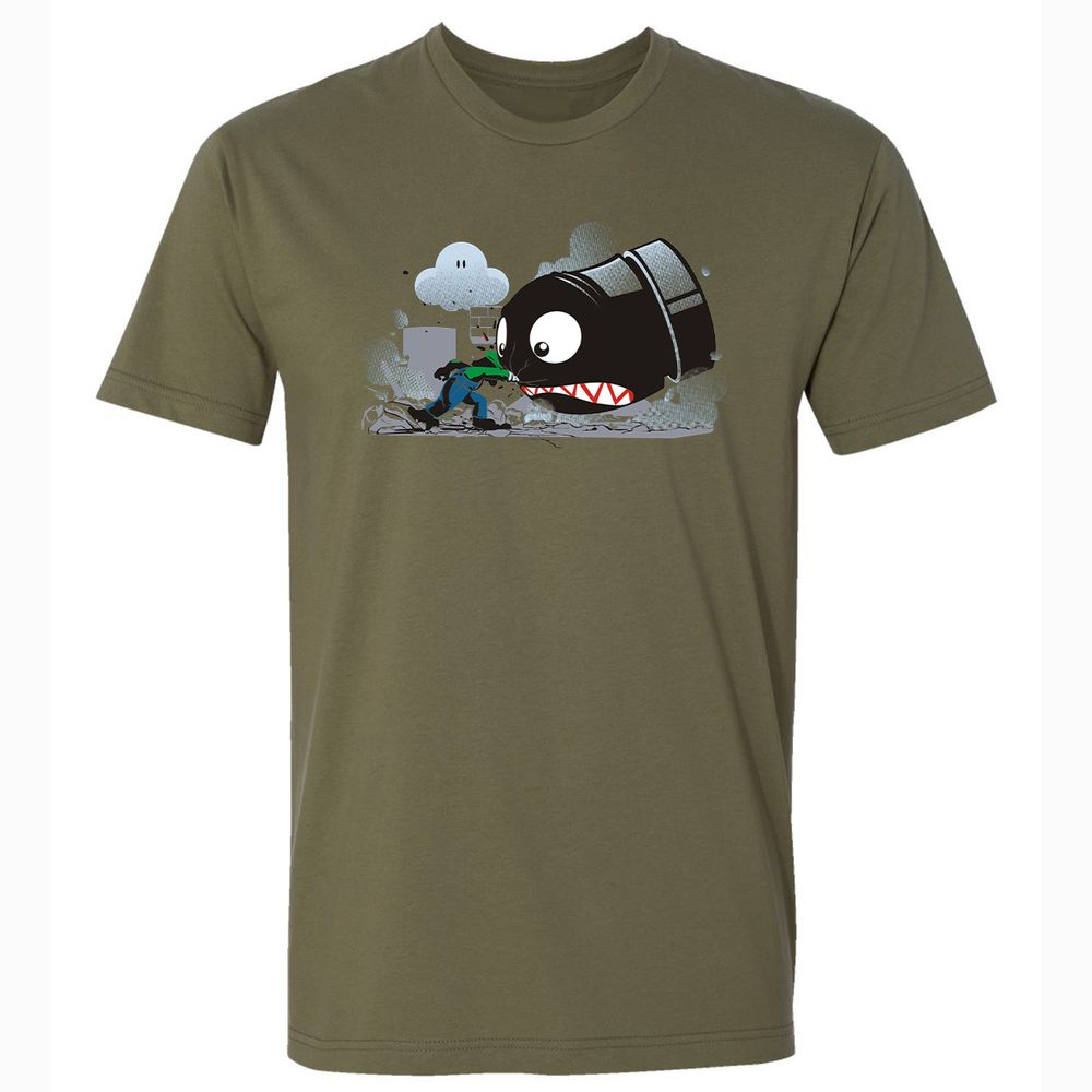 Premium Unisex T-Shirt - RZJQEQEP - Military Green - 5