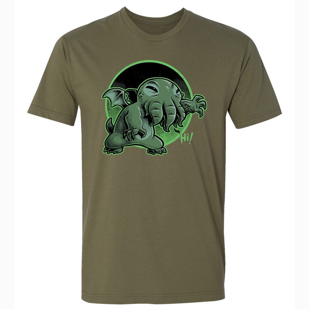 Premium Unisex T-Shirt - 74ZFDX3V - Military Green - 5