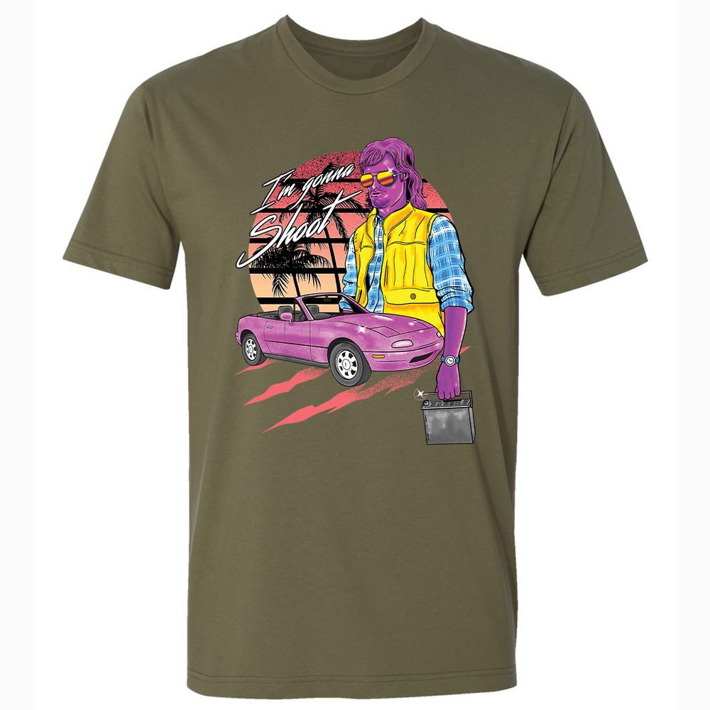 Premium Unisex T-Shirt - JVC4HTE7 - Military Green - 5
