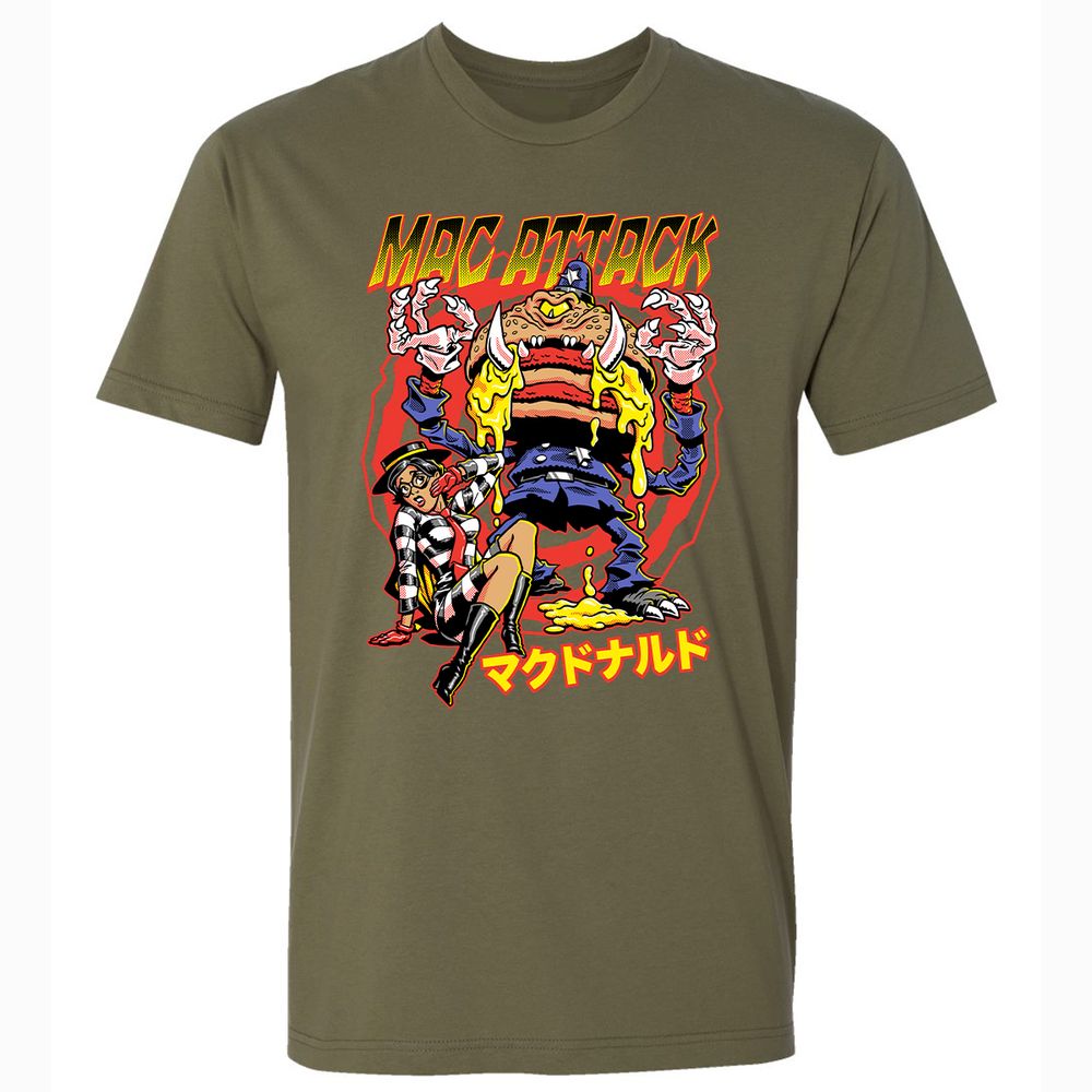 Premium Unisex T-Shirt - JHZG3Z9W - Military Green - 5