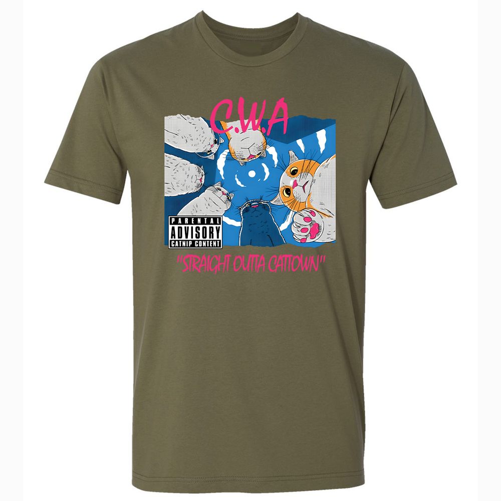 Premium Unisex T-Shirt - WQ918JYV - Military Green - 5