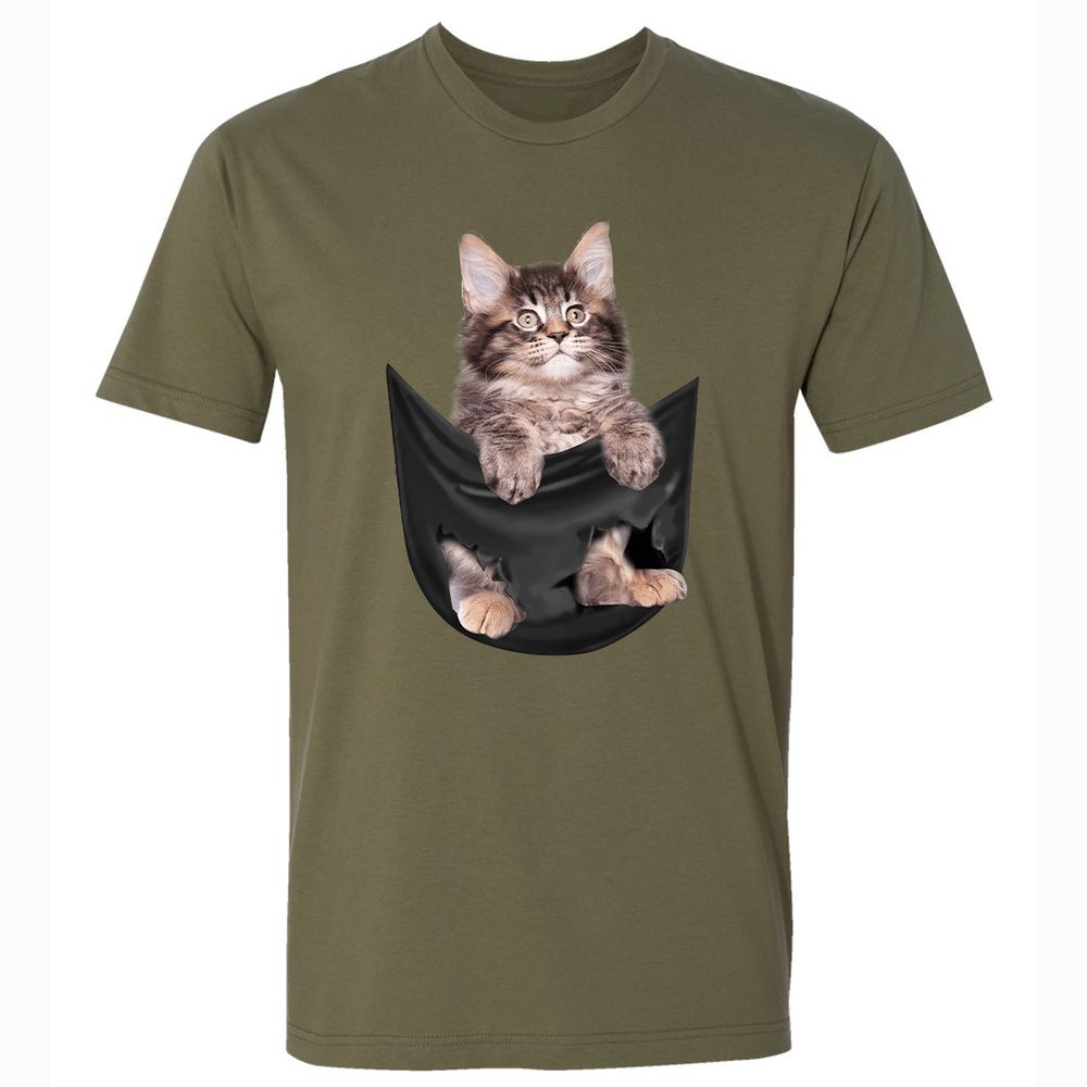 Premium Unisex T-Shirt - 437YAMDH - Military Green - 5