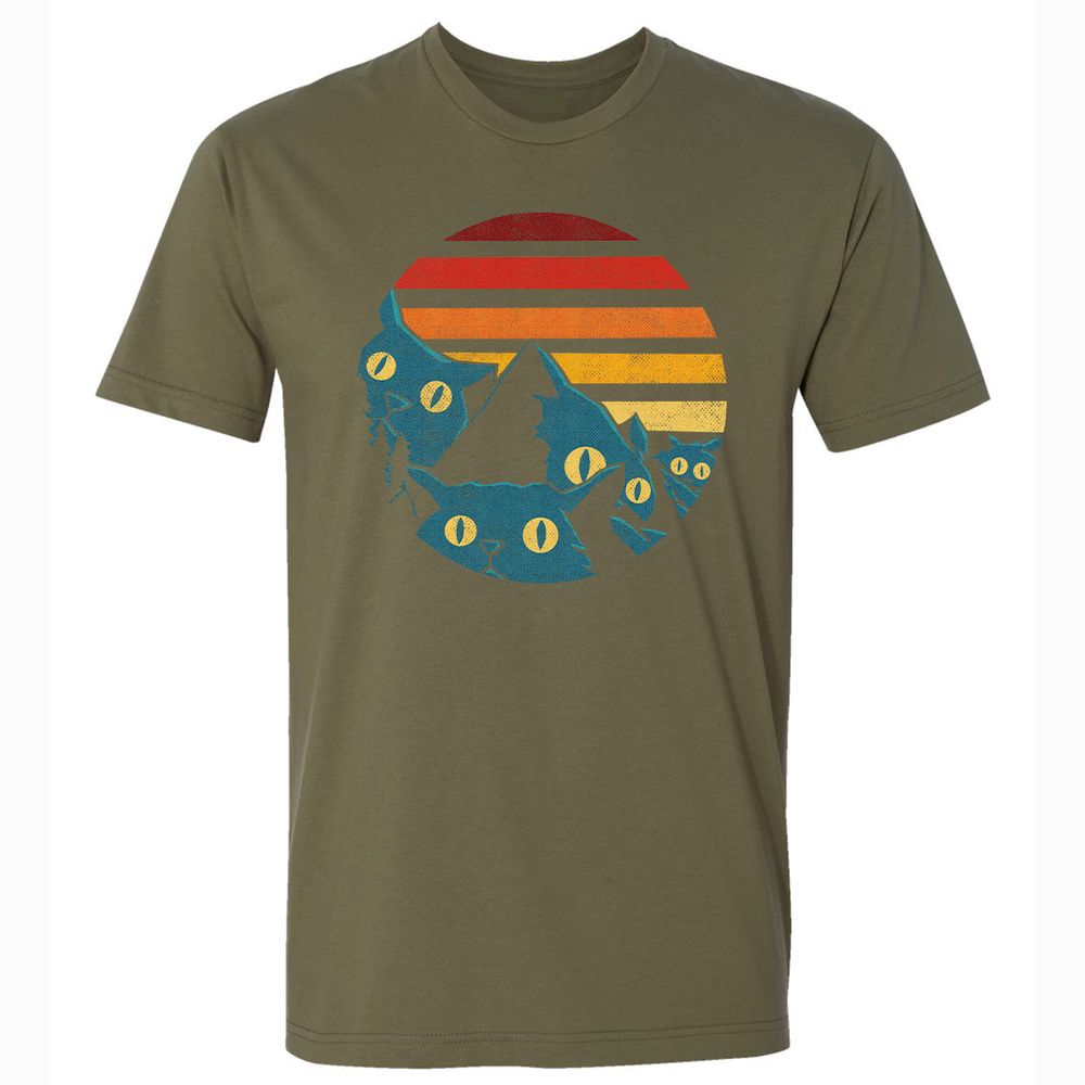 Premium Unisex T-Shirt - NU4YAE48 - Military Green - 5