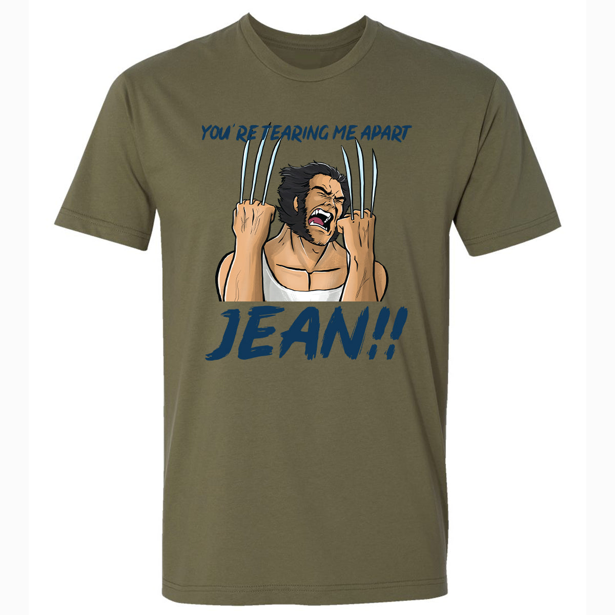 Premium Unisex T-Shirt - K7YEY9MB - Military Green - 5