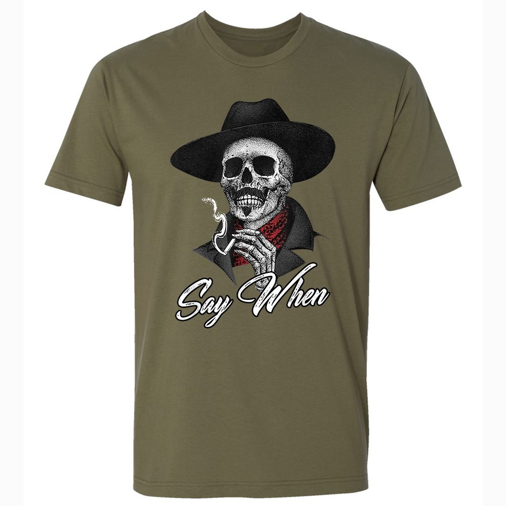 Premium Unisex T-Shirt - 4FFUWV69 - Military Green - 5