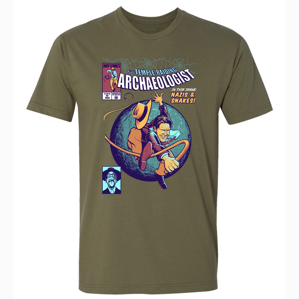 Premium Unisex T-Shirt - VLBW1GUV - Military Green - 5