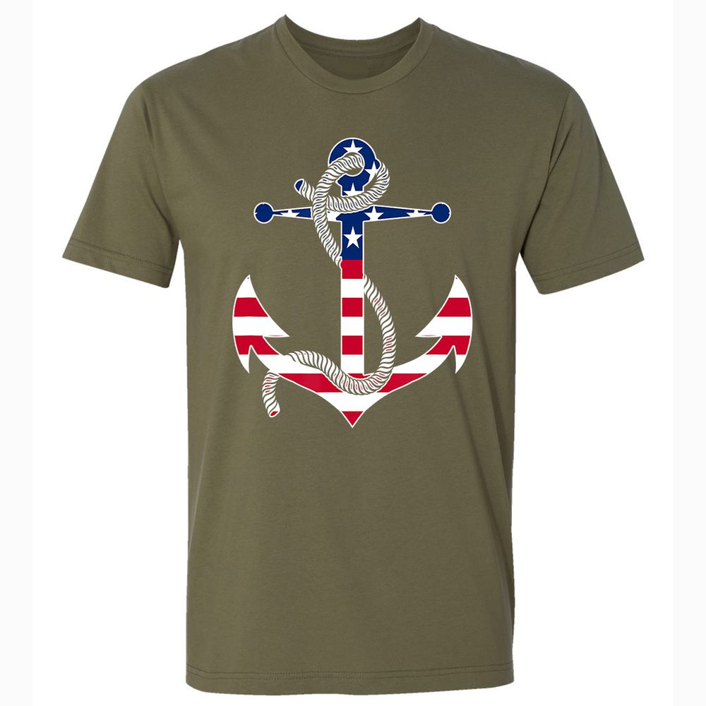 Premium Unisex T-Shirt - 6JGRNK5Q - Military Green - 5