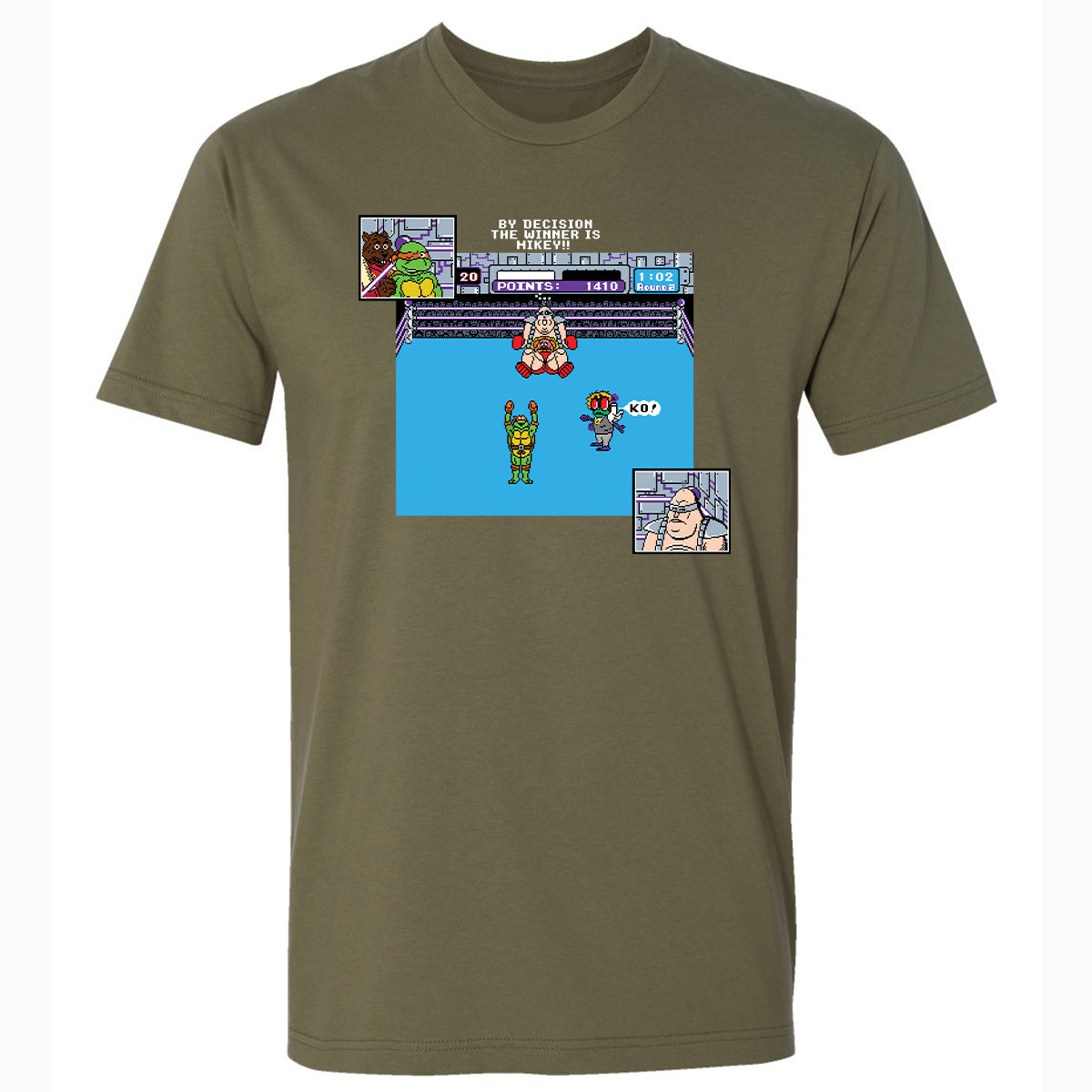 Premium Unisex T-Shirt - XTEX9MJL - Military Green - 5