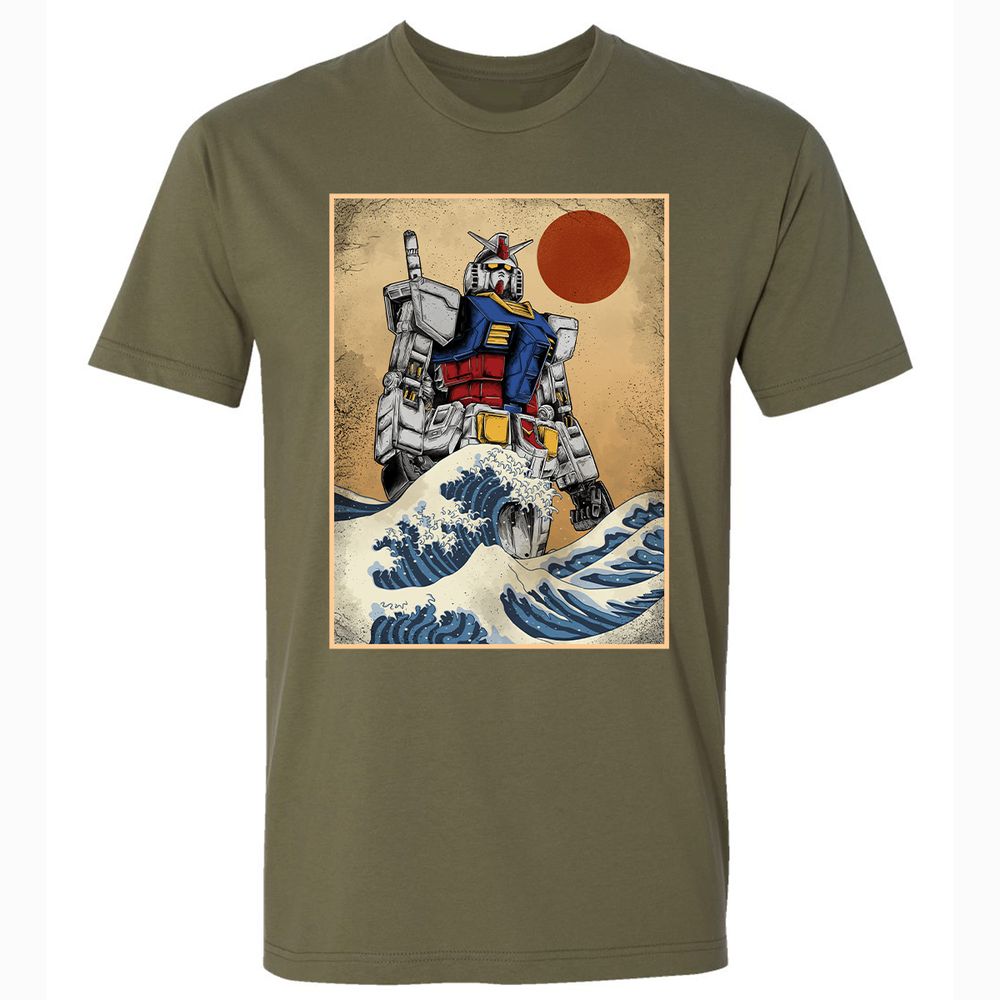 Premium Unisex T-Shirt - 4BP7W32T - Military Green - 5