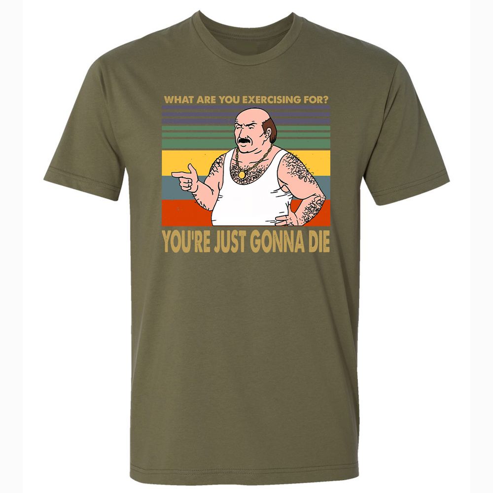 Premium Unisex T-Shirt - DFG5SE6F - Military Green - 5