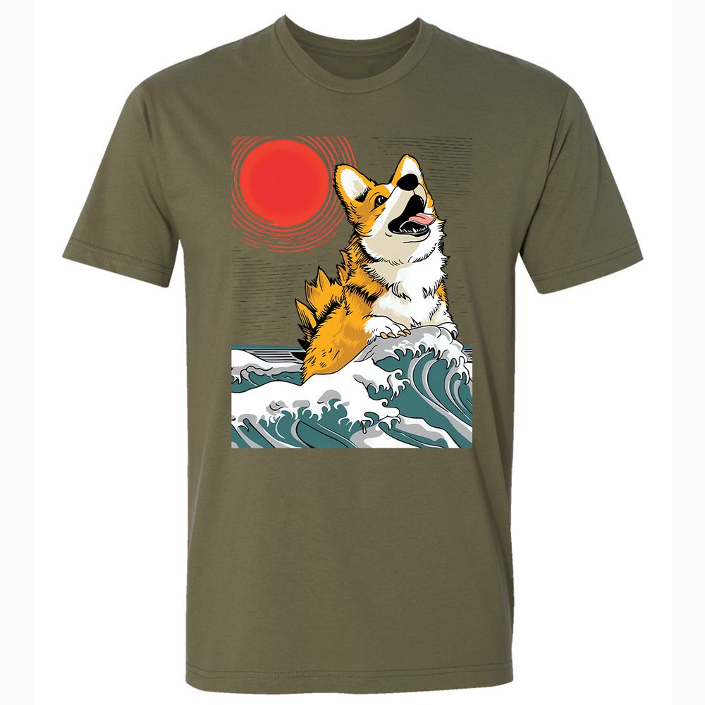 Premium Unisex T-Shirt - G5KPVUPJ - Military Green - 5