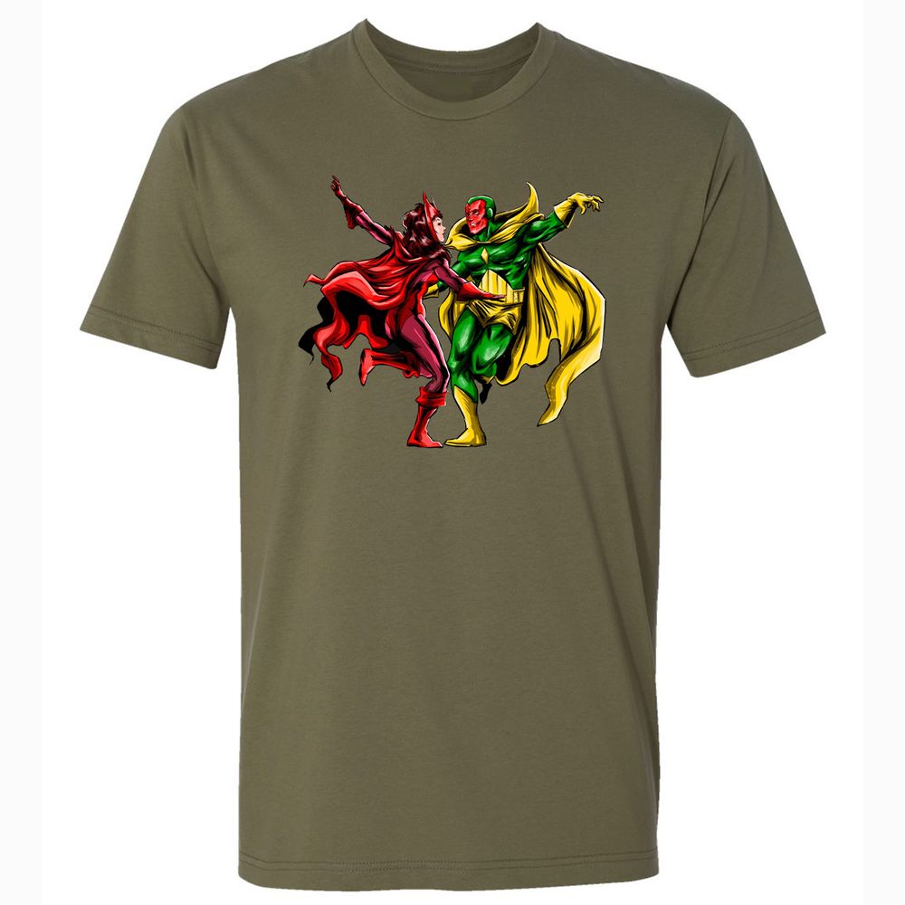 Premium Unisex T-Shirt - 4VTTCHGB - Military Green - 5