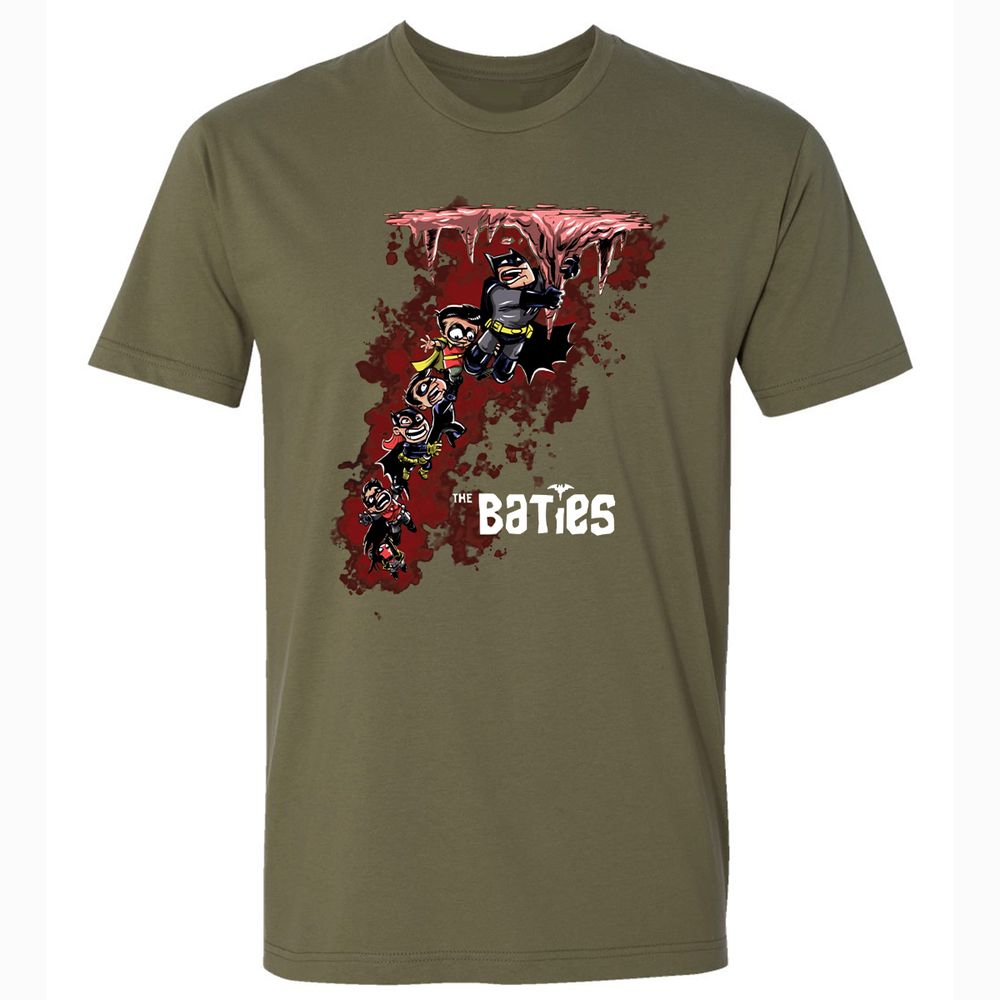 Premium Unisex T-Shirt - QE8KZGQY - Military Green - 5