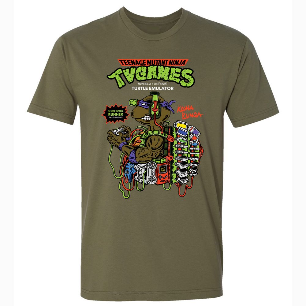 Premium Unisex T-Shirt - G4MBAQGV - Military Green - 5